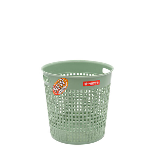 Tempat Sampah Plastik Bulat 10 Liter Lion Star C-37 Veli Bin Ukuran Ø 270 x H 265 mm | Raja Plastik Indonesia