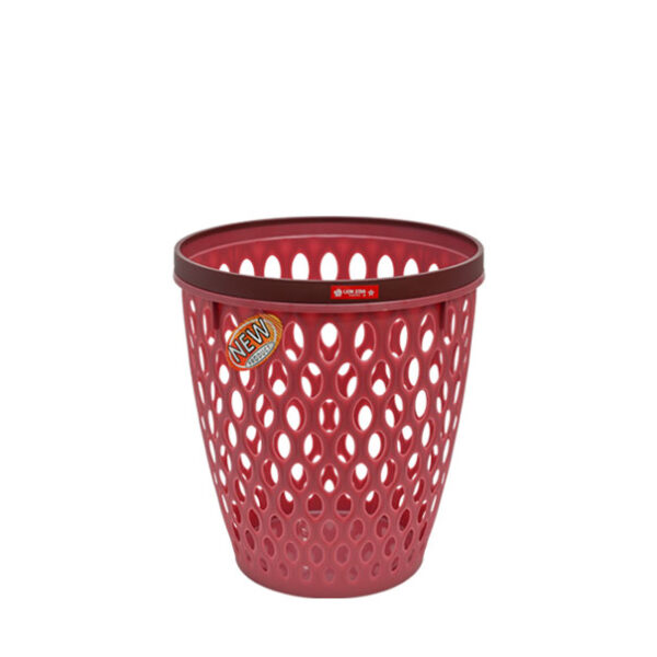 Tempat Sampah Plastik Bulat 10 Liter Lion Star C-55 Ronda Bin Ukuran 257 x H 283 mm | Raja Plastik Indonesia
