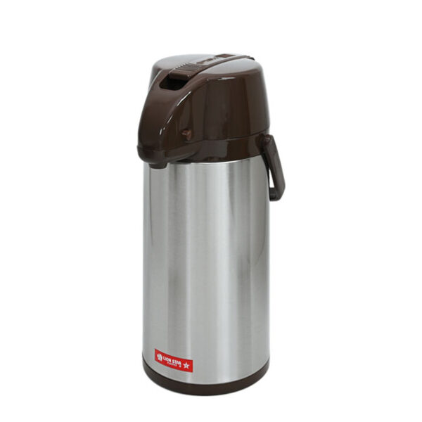 Termos Air Panas Besar Lion Star AP-8 Air Pot Espresso 2 Liter Ukuran 168 x 169 x H 400 mm | Raja Plastik Indonesia
