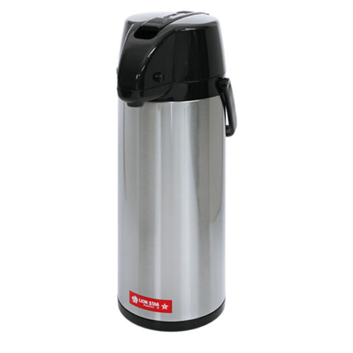Termos Air Panas Besar Lion Star AP-9 Air Pot Espresso 2.5 Liter Termos Air Panas Besar Lion Star AP-9 Air Pot Espresso 2.5 Liter Ukuran 168 x 169 x H 440 mm | Raja Plastik Indonesia
