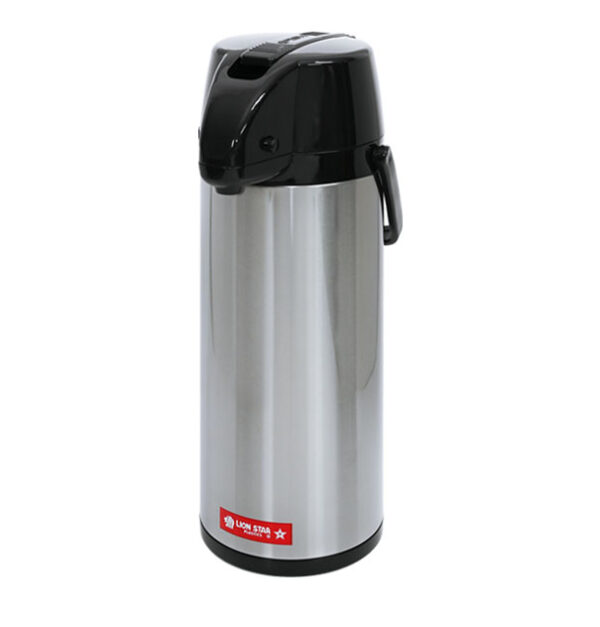 Termos Air Panas Besar Lion Star AP-9 Air Pot Espresso 2.5 Liter Ukuran 168 x 169 x H 440 mm | Raja Plastik Indonesia
