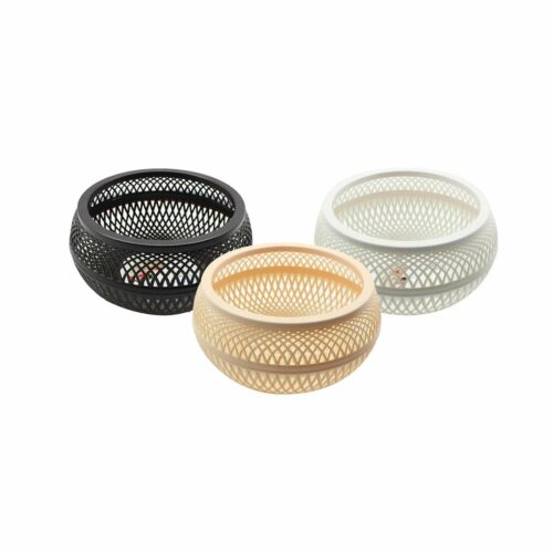 WADAH PLASTIK BULAT SERBAGUNA CLARIS KERANJANG ROTUNDA 0564 R: Desain Elegan, Warna Natural, dan Serbaguna untuk Segala Kebutuhan Rumah Anda