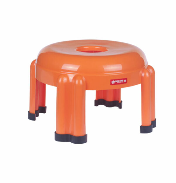 Bangku Plastik Pendek Bulat Lion Star G-4 Round Stool, Ukuran Ø 266 x H 153 mm | Raja Plastik Indonesia