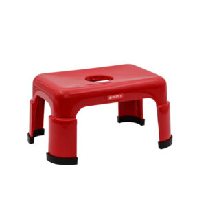 Bangku Plastik Pendek Kotak Lion Star G-3 Square Stool, Ukuran 290 x 200 x H 153 mm | Raja Plastik Indonesia