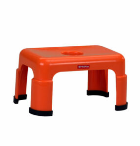 Bangku Plastik Pendek Kotak Lion Star G-3 Square Stool, Ukuran 290 x 200 x H 153 mm | Raja Plastik Indonesia