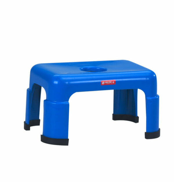 Bangku Plastik Pendek Kotak Lion Star G-3 Square Stool, Ukuran 290 x 200 x H 153 mm | Raja Plastik Indonesia