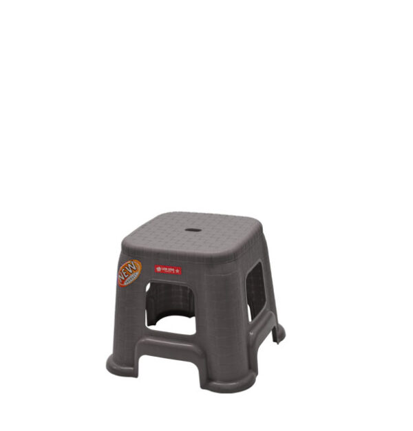 Bangku Plastik Pendek Lion Star G-23 Satin Low Stool, Ukuran 360 x 360 x H 300 mm | Raja Plastik Indonesia