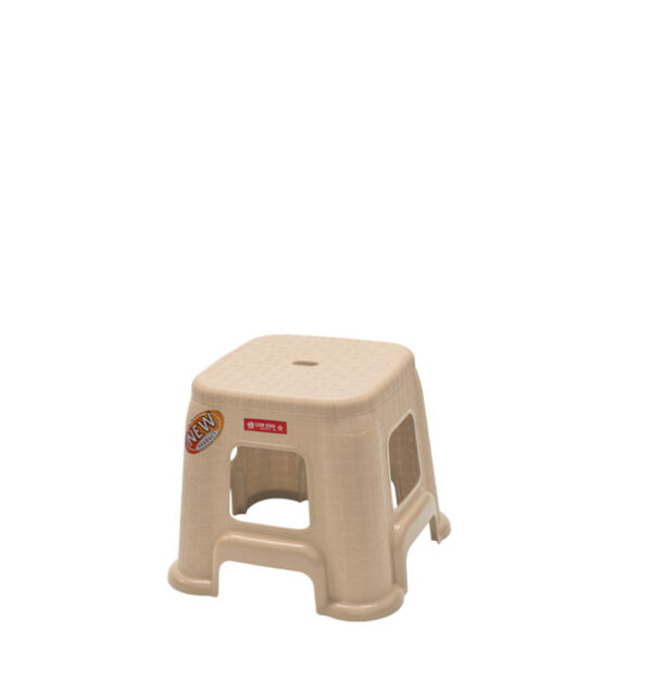 Bangku Plastik Pendek Lion Star G-23 Satin Low Stool, Ukuran 360 x 360 x H 300 mm | Raja Plastik Indonesia