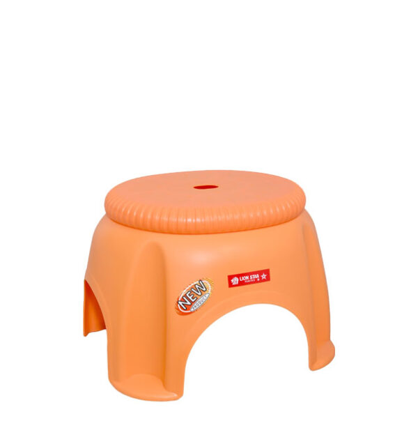 Bangku Plastik Pendek Lion Star G-27 Ola Low Stool Large, Ukuran 377 x 333 x H 257 mm | Raja Plastik Indonesia