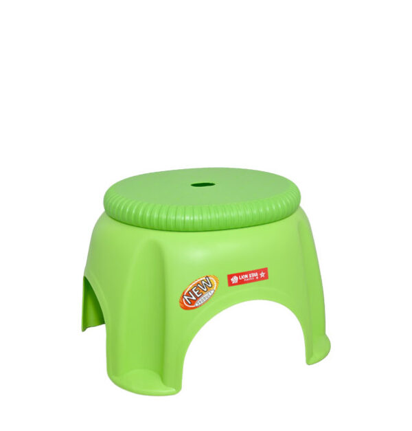 Bangku Plastik Pendek Lion Star G-27 Ola Low Stool Large, Ukuran 377 x 333 x H 257 mm | Raja Plastik Indonesia