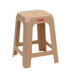Bangku Plastik Tinggi Lion Star G-10 Espana High Stool, Ukuran 367 x 367 x H 465 mm | Raja Plastik Indonesia