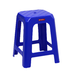 Bangku Plastik Tinggi Lion Star G-10 Espana High Stool, Ukuran 367 x 367 x H 465 mm | Raja Plastik Indonesia