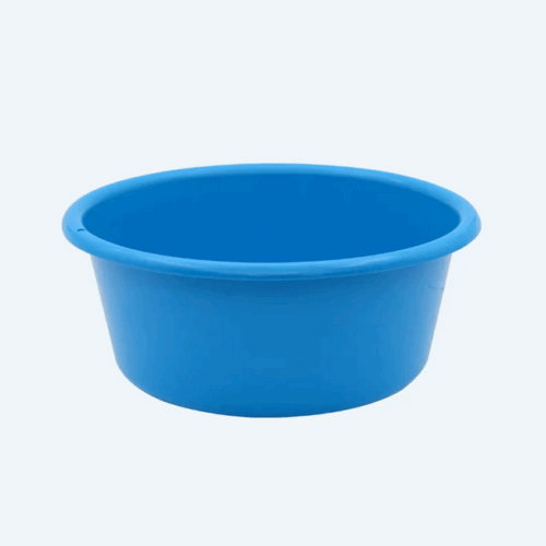 Baskom Plastik Kecil Basic Home BA-37 Nikki Basin No. 38 (1) Baskom Plastik Kecil Basic Home BA-37 Nikki Basin No. 38, Ukuran Ø 380 x H 160 mm | Raja Plastik Indonesia