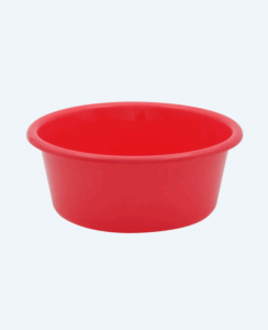 Baskom Plastik Kecil Basic Home BA-50 Nikki Basin No.20 Ukuran Ø 220 x H 90 mm | Raja Plastik Indonesia