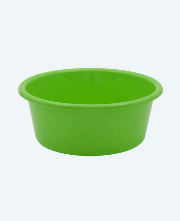 Baskom Plastik Kecil Basic Home BA-50 Nikki Basin No.20 Ukuran Ø 220 x H 90 mm | Raja Plastik Indonesia