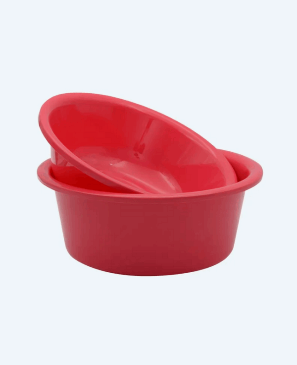 Baskom Plastik Kecil Basic Home BA-55 Nikki Basin No 20/22, Ukuran Ø 240 x H 96 mm | Raja Plastik Indonesia
