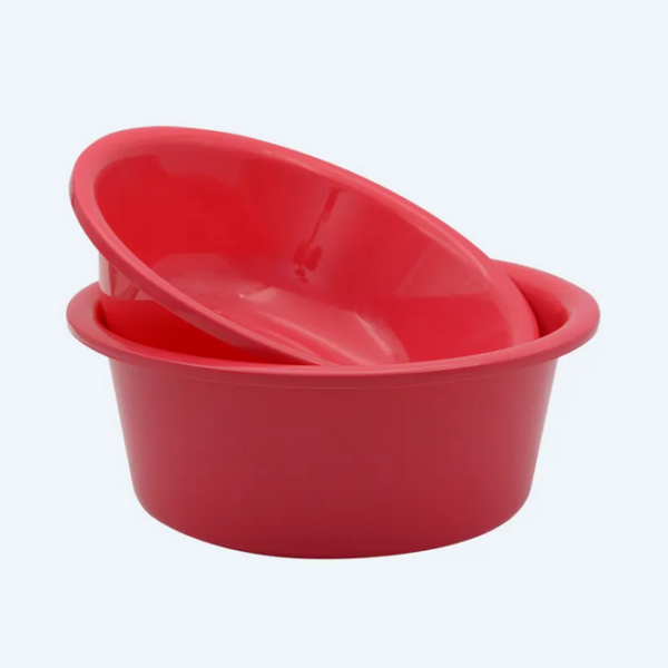 Baskom Plastik Kecil Basic Home BA-56 Nikki Basin No. 30/32, Ukuran Ø 320 x H 135 mm | Raja Plastik Indonesia