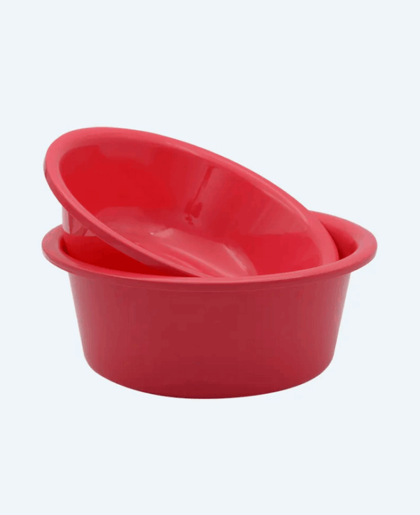 Baskom Plastik Kecil Basic Home BA-56 Nikki Basin No. 30/32, Ukuran Ø 320 x H 135 mm | Raja Plastik Indonesia