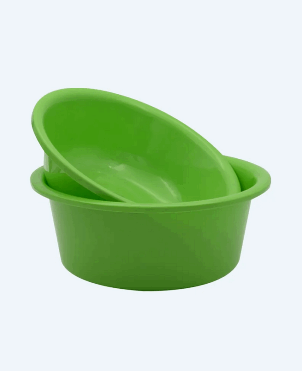 Baskom Plastik Kecil Basic Home BA-56 Nikki Basin No. 30/32, Ukuran Ø 320 x H 135 mm | Raja Plastik Indonesia