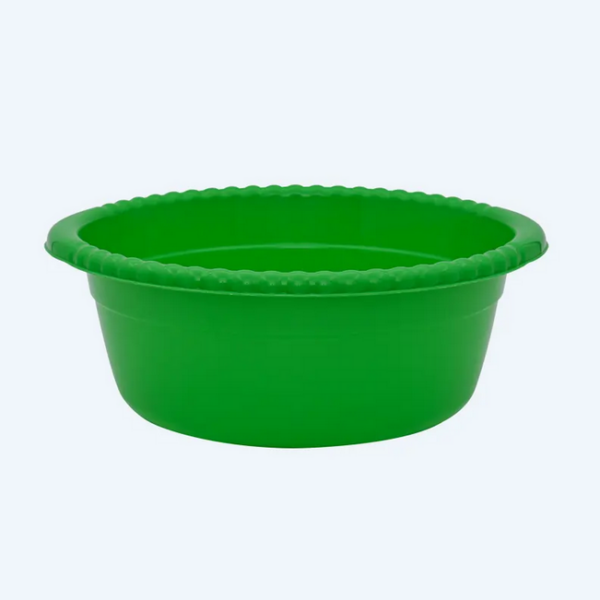 Baskom Plastik Kecil Basic Home BBA-5 Roma Basin No.14, Ukuran Ø 335 x H 125 mm | Raja Plastik Indonesia