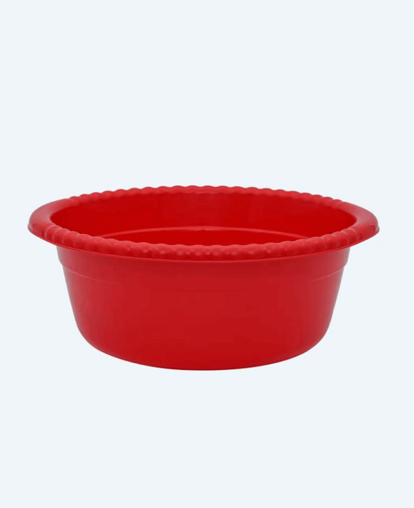 Baskom Plastik Kecil Basic Home BBA-7 Roma Basin No.16, Ukuran Ø 370 x H 133 mm | Raja Plastik Indonesia