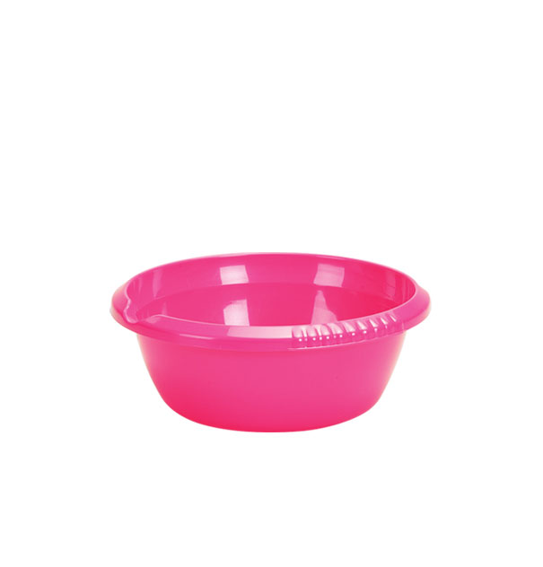 Baskom Plastik Kecil Bulat Lion Star BA-38 Selly Round Basin No.10, Ukuran Ø 233 x H 92 mm | Raja Plastik Indonesia