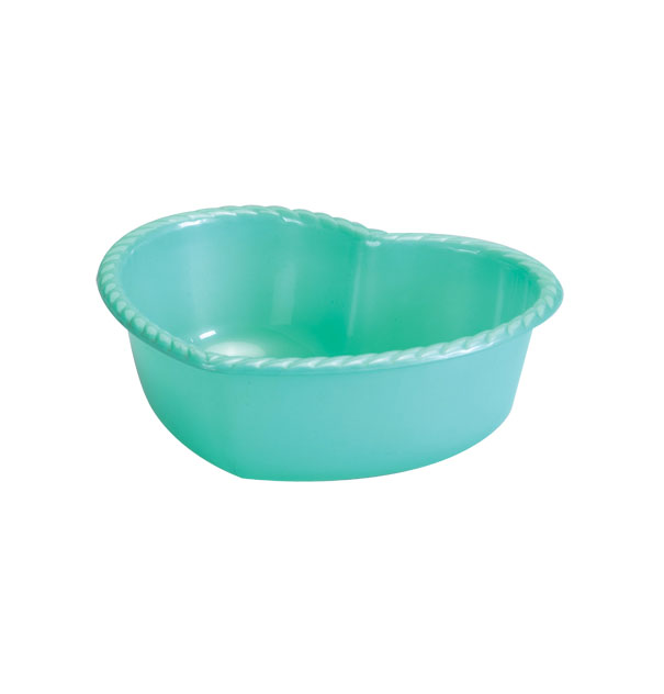 Baskom Plastik Kecil Love Lion Star BA-31 Heart Shaped Basin, Ukuran 280 x 240 x H 95 mm | Raja Plastik Indonesia