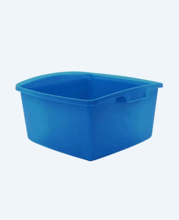 Baskom Plastik Kotak Besar Basic Home BA-62 Baskom Segi No.33, Ukuran 350 X 340 X H 180 mm | Raja Plastik Indonesia