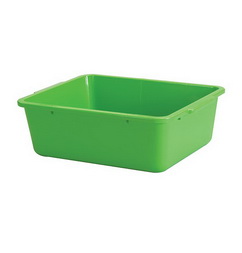 Baskom Plastik Kotak Sedang Lion Star BA-18 Square Basin No.4, Ukuran 367 x 277 x H 118 mm | Raja Plastik Indonesia