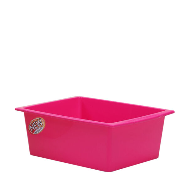 Baskom Plastik Kotak Sedang Lion Star BA-46 Simply Basin No.2, Ukuran 382 x 288 x H 140 mm | Raja Plastik Indonesia