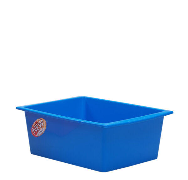 Baskom Plastik Kotak Sedang Lion Star BA-46 Simply Basin No.2, Ukuran 382 x 288 x H 140 mm | Raja Plastik Indonesia