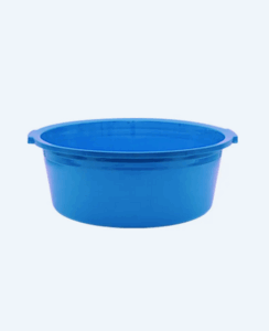 Baskom Plastik Sedang Basic Home BBA-3 Nikki Basin No. 46, Ukuran Ø 485 x H 175 mm | Raja Plastik Indonesia