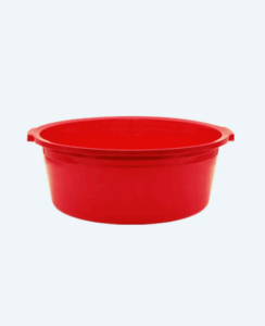 Baskom Plastik Sedang Basic Home BBA-3 Nikki Basin No. 46, Ukuran Ø 485 x H 175 mm | Raja Plastik Indonesia