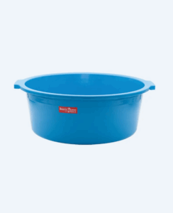 Baskom Plastik Sedang Basic Home BBA-4 Nikki Basin No. 48. Ukuran Ø 515 x H 180 mm | Raja Plastik Indonesia