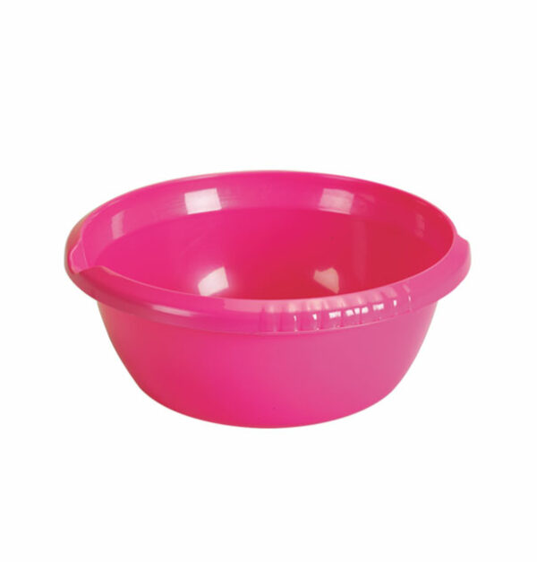 Baskom Plastik Sedang Bulat Lion Star BA-40 Selly Round Basin No.14, Ukuran Ø 327 x H 130 mm | Raja Plastik Indonesia