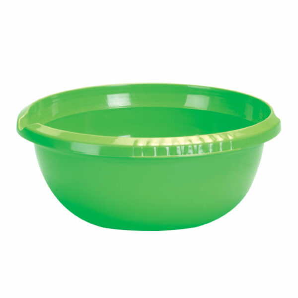 Baskom Plastik Sedang Bulat Lion Star BA-41 Selly Round Basin No.16, Ukuran Ø 378 x H 153 mm | Raja Plastik Indonesia