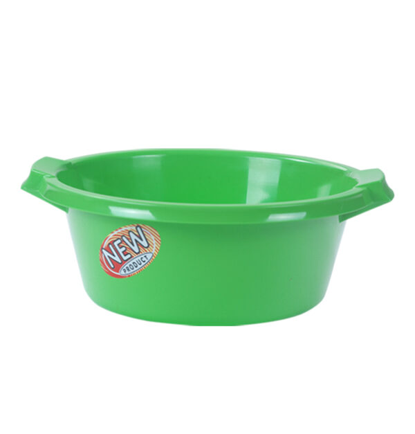 Baskom Plastik Sedang Bulat Lion Star BA-48 Vera Basin No.32, Ukuran Ø 330 x H 130 mm | Raja Plastik Indonesia