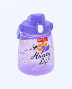 Botol Air Minum Plastik Basic Home BNN-10 Honeylife Bottle 1250 ml, Ukuran 130 x 107 x 190 mm | Raja Plastik Indonesia