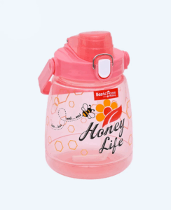 Botol Air Minum Plastik Basic Home BNN-10 Honeylife Bottle 1250 ml, Ukuran 130 x 107 x 190 mm | Raja Plastik Indonesia