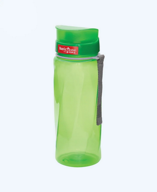 Botol Air Minum Plastik Basic Home BNN-12 Helixa Bottle 600 ml, Ukuran Ø75 x H207 mm Raja Plastik Indonesia