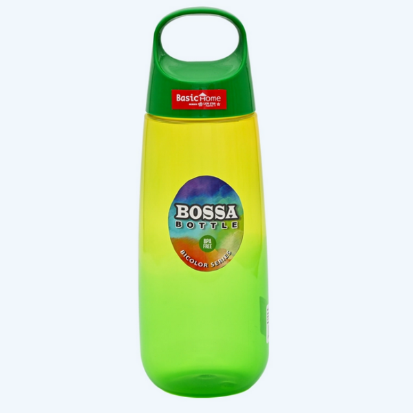 Botol Air Minum Plastik Basic Home BNN-15 Bossa Bottle 800 ml (Bicolor), Ukuran Ø 84 x H 245 mm | Raja Plastik Indonesia