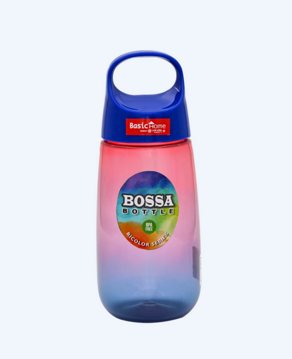 Botol Air Minum Plastik Basic Home BNN-16 Bossa Bottle 600 ml (Bicolor), Ukuran Ø 83 x H 205 mm | Raja Plastik Indonesia