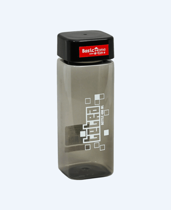 Botol Air Minum Plastik Basic Home BNN-17 Tetra Bottle 400 ml (1) Botol Air Minum Plastik Basic Home BNN-17 Tetra Bottle 400 ml, Ukuran 60 x 60 x H 167 ml | Raja Plastik Indonesia