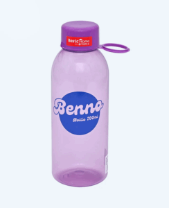 Botol Air Minum Plastik Basic Home BNN-19 Benno Bottle 700 ml, Ukuran Ø75 x H210 mm | Raja Plastik Indonesia
