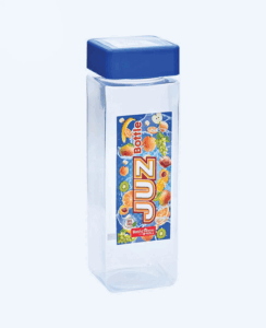 Botol Minum Air Dingin 1000 ml Basic Home BHJ-1 JUz Bottle 1 ltr, Ukuran 73 x 73 x 235 mm | Raja Plastik Indonesia