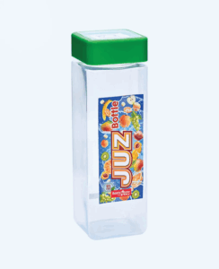 Botol Minum Air Dingin 1000 ml Basic Home BHJ-1 JUz Bottle 1 ltr, Ukuran 73 x 73 x 235 mm | Raja Plastik Indonesia