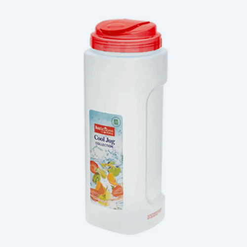 Botol Minum Air Dingin 1300 ml Basic Home BKK-5 Momo Cool Jug 1.3 lt, Ukuran 90 x 90 x x 253 mm | Raja Plastik Indonesia