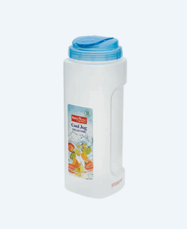 Botol Minum Air Dingin 1300 ml Basic Home BKK-5 Momo Cool Jug 1.3 lt, Ukuran 90 x 90 x x 253 mm | Raja Plastik Indonesia