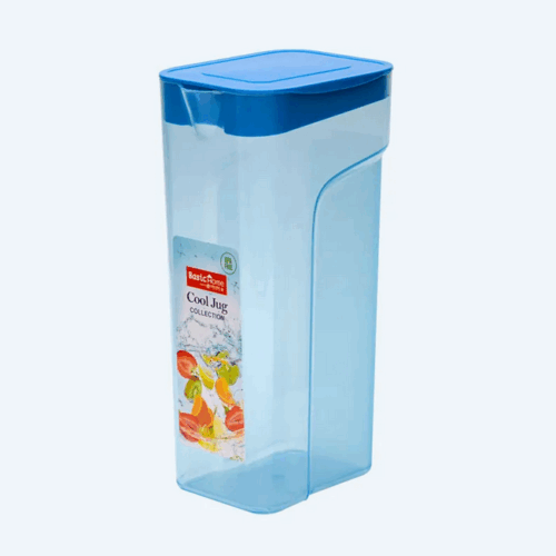 Botol Minum Air Dingin 1500 ml Basic Home BKK-4 Oxio Cool Jug 1,5 Ltr, Ukuran 126 x 91 x H 235 mm | Raja Plastik Indonesia