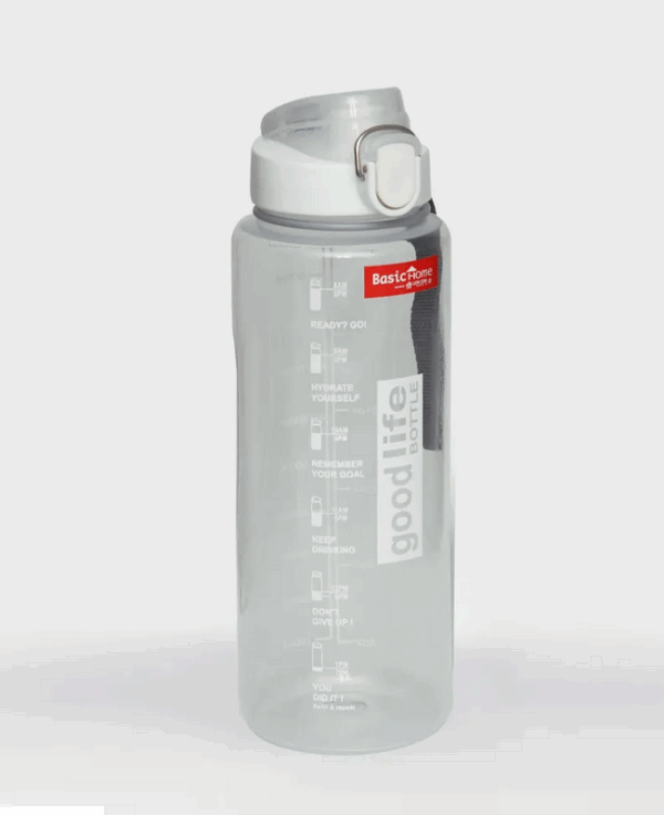 Botol Minum Plastik 1000 ml Basic Home BNN-8 Goodlife Bottle 1 Ltr, Ukuran Ø 90 x H 255 mm | Raja Plastik Indonesia